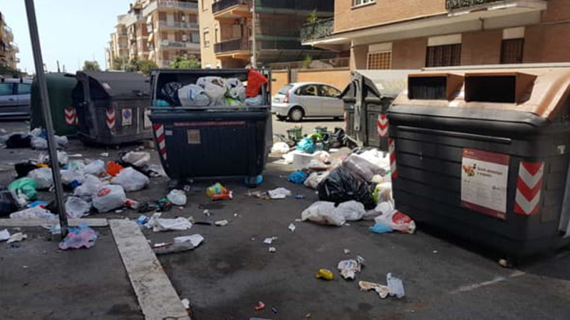 Emergenza Rifiuti A Roma: Sul Litorale Residenti Bloccano Il Traffico ...